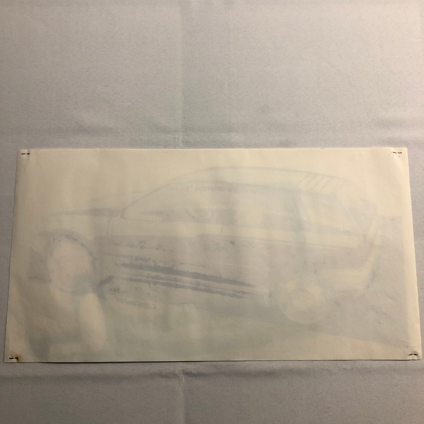 Styling Concept Automobile Illustration Art Drawing Sketch 1984 Luc LANDUYT Ford