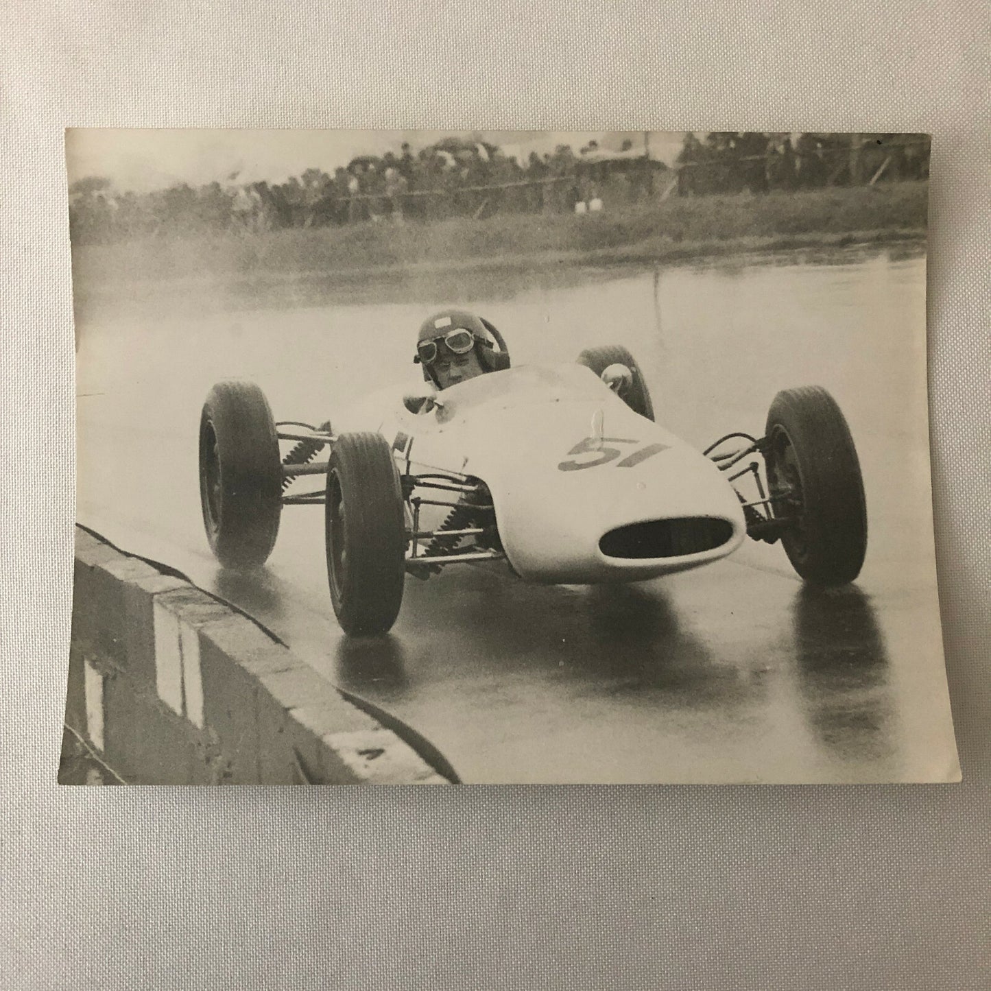 Vintage Grand Prix Racing Car Photo Photograph Print 