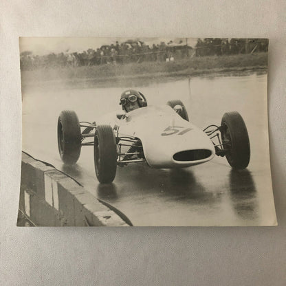 Vintage Grand Prix Racing Car Photo Photograph Print 