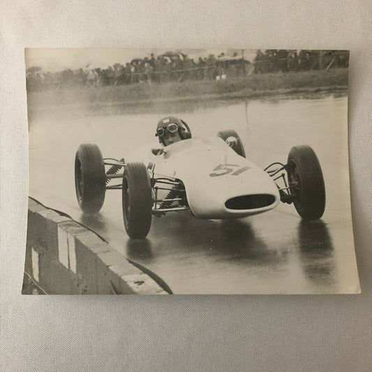Vintage Grand Prix Racing Car Photo Photograph Print 