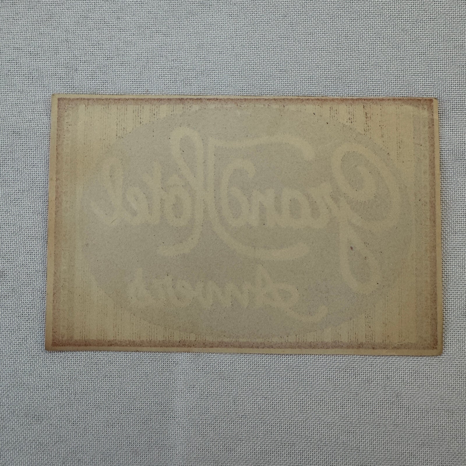 Vintage Hotel Travel Label Grand Hotel Anvers Unidentified