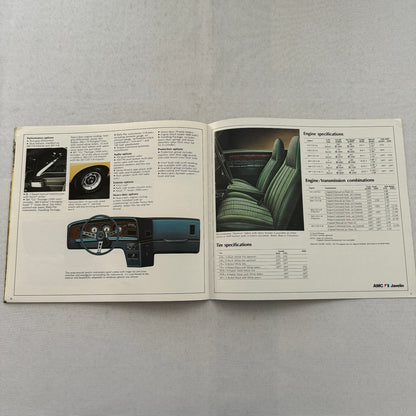 1974 AMC Car Sales Brochure Catalog Matador Gremlin Hornet Javelin Ambassador