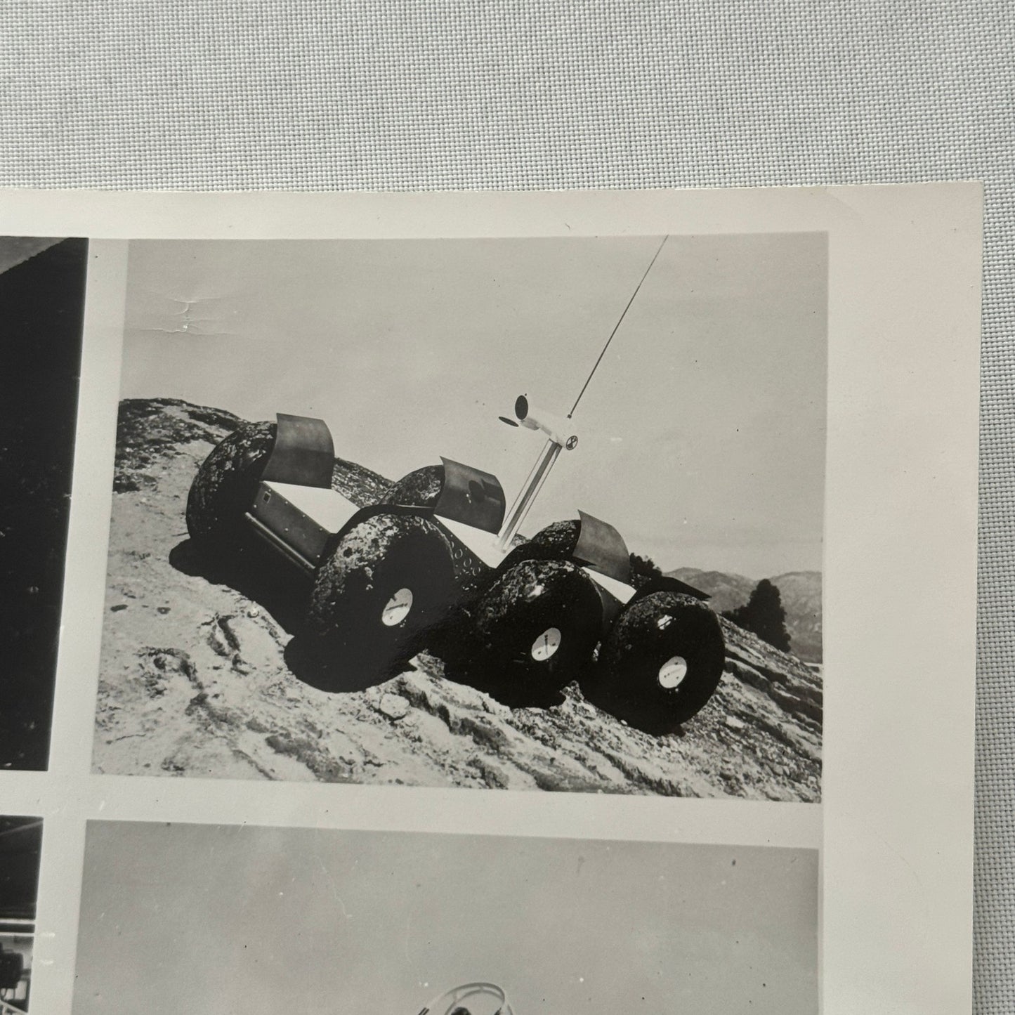 General Motors GM Space Lunar Roving Vehicles Moon Rover Press Photo Photograph