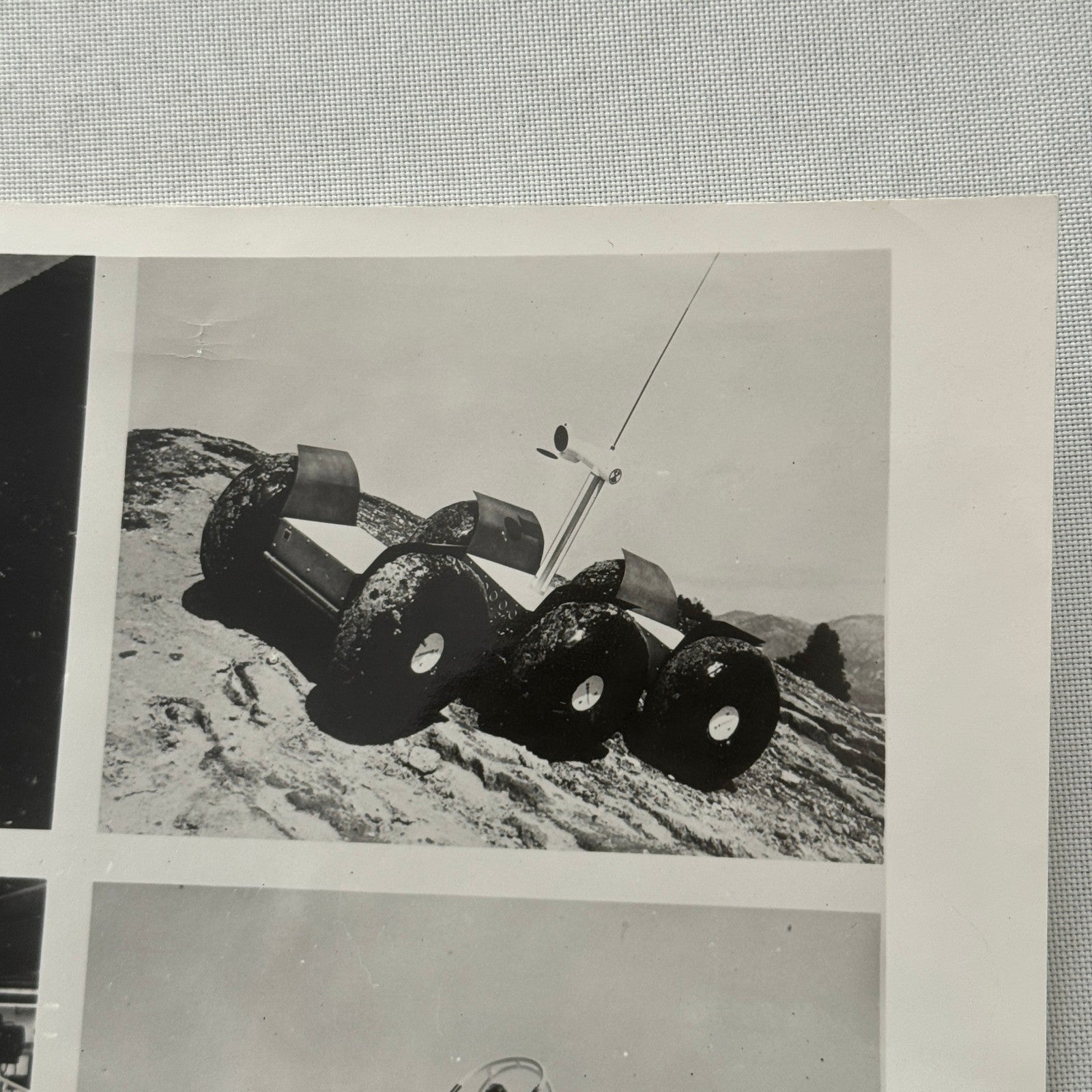 General Motors GM Space Lunar Roving Vehicles Moon Rover Press Photo Photograph
