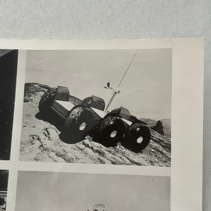 General Motors GM Space Lunar Roving Vehicles Moon Rover Press Photo Photograph