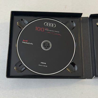 2009 Audi Factory Press Kit Photo CD Brochure Audi R8 Spyder S5 Sportback