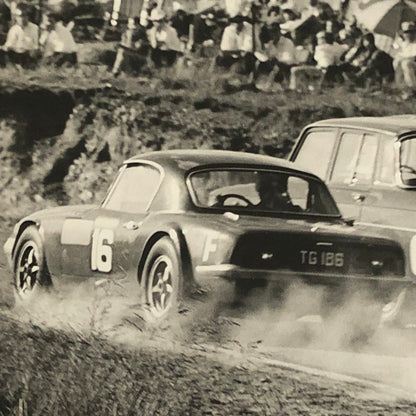 Vintage Lotus Elan Racing Photo Photograph Print J Holme and B Wheble
