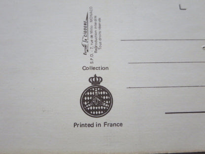 1935 Monaco Grand Prix Automobile Racing Car Postcard Post Card - Reproduction 