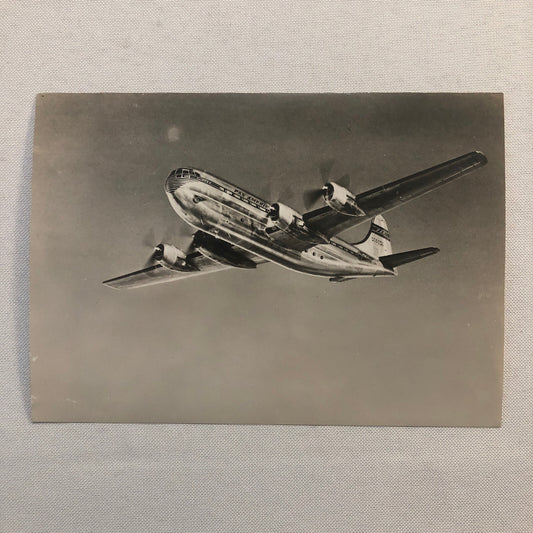 Pan American Airlines Clipper Plane Aircraft Photo Photograph B377 Stratocruiser
