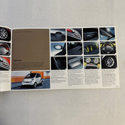 2006 Smart Fortwo Coupe and Fortwo Cabriolet CDI car Sales Brochure Catalog