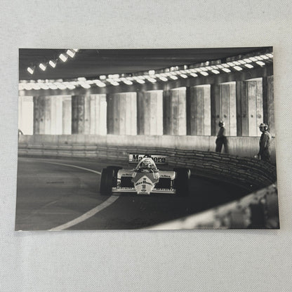 Alain Prost McLaren F1 Monaco Grand Prix Racing Photo Photograph Print Vintage