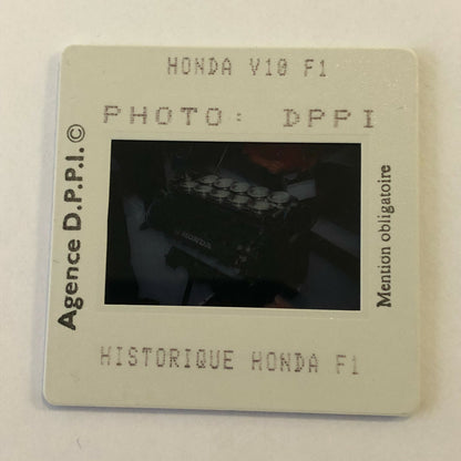 Honda Racing V10 Formula One Engine DPPI 35MM Press Photo Slide F1 Racing