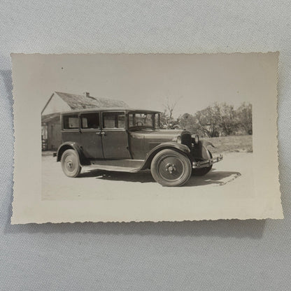 Vintage Car Automobile Photo Photograph Print Snapshot