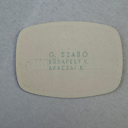 Vintage Hotel Travel Label Leon Bianco Hotel Restaurant Padova Italy Italian