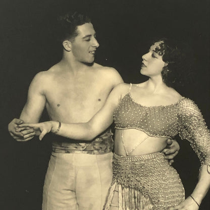 Vintage Circus Photo Acrobat Dancer Performer Berlin Germany Photograph