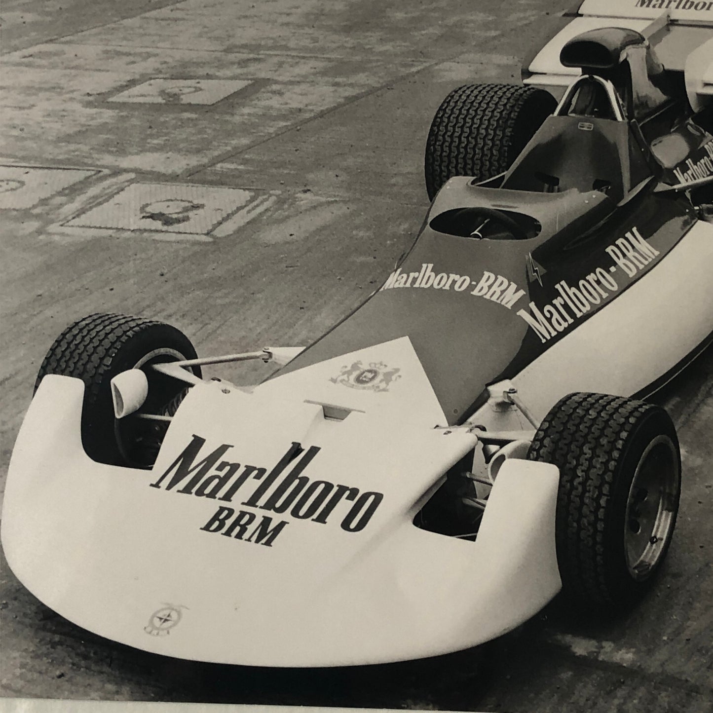 Vintage Racing Photo Photograph BRM P180 Car Clay Regazzoni 1973