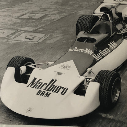 Vintage Racing Photo Photograph BRM P180 Car Clay Regazzoni 1973