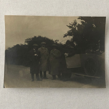 Vintage 1926 Isle of Man TT Motorcycle Racing Photo Photograph