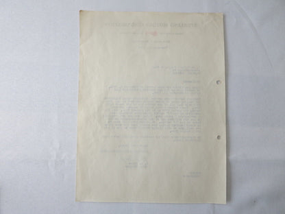 1946 Sterling Motor Truck Corporation Letter Letterhead Document 