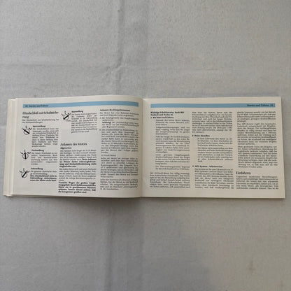 1988 Saab 900 Owners Manual Instruction Guide Book Combi Cabriolet GERMAN TEXT