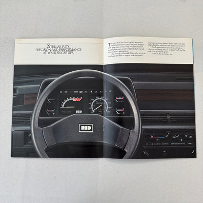 Vintage Hyundai Stellar Car Brochure Canadian Market Vintage Advertising