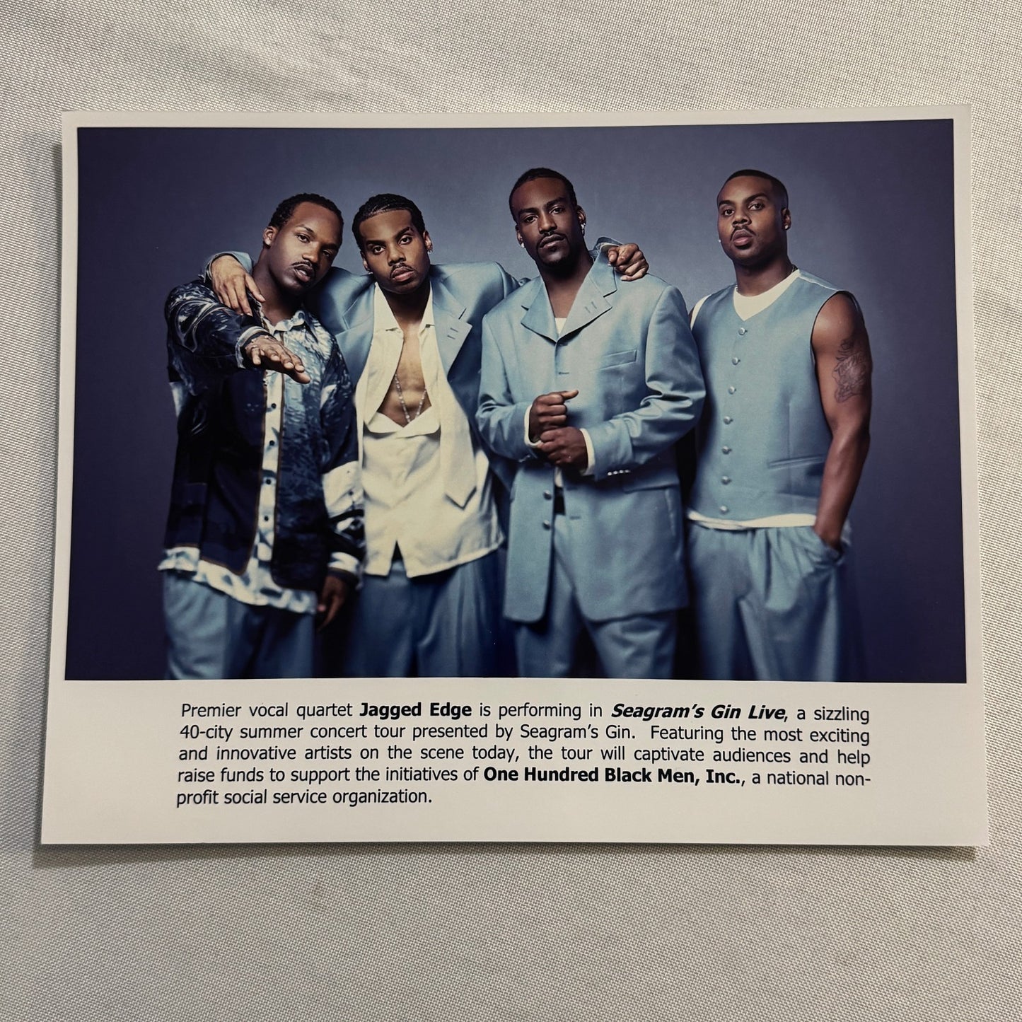 Jagged Edge Music Publicity Press Photo Photograph R&B