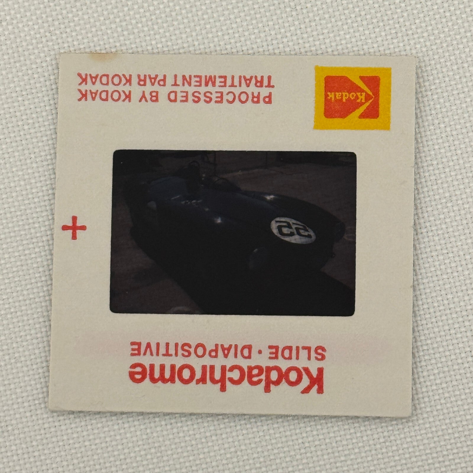 35MM Vintage Photo Slide Aston Martin DB3S Racing Car Aston Martin DB3 S 1977