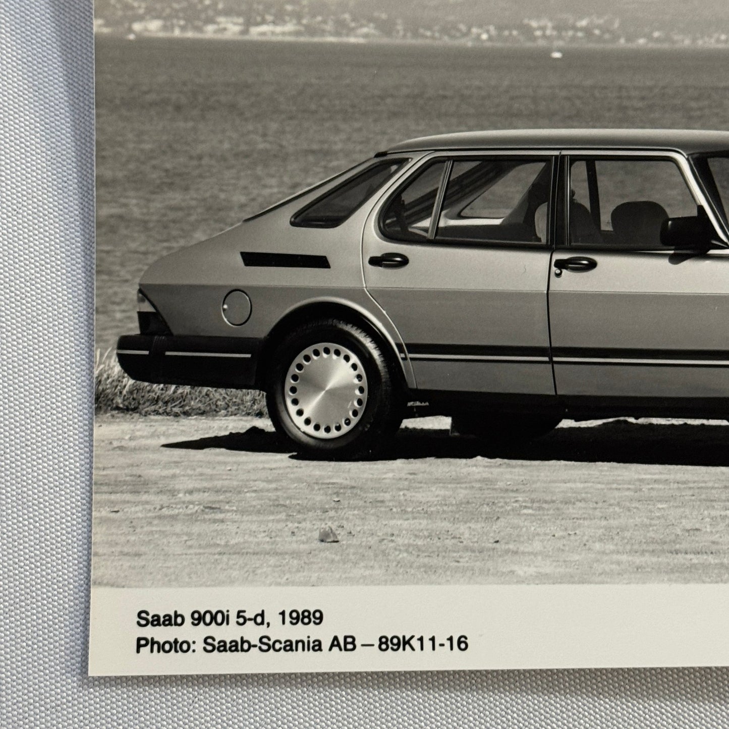1989 Saab 900i 5 Door Car Automobile Factory Press Photo Photograph Saab 900 i