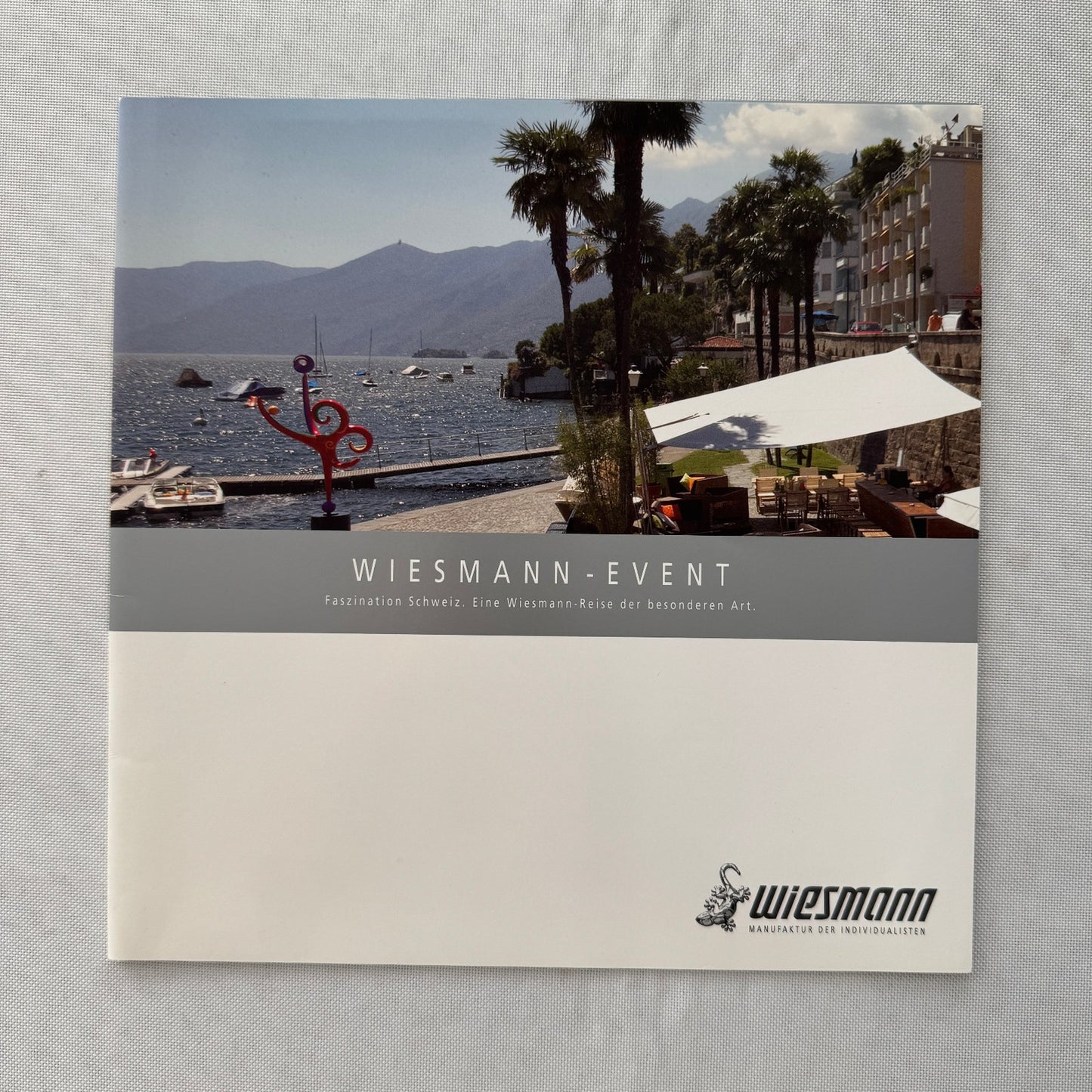 Wiesmann Car Sales Brochure Catalog Lot Wiesmann Roadster German Text