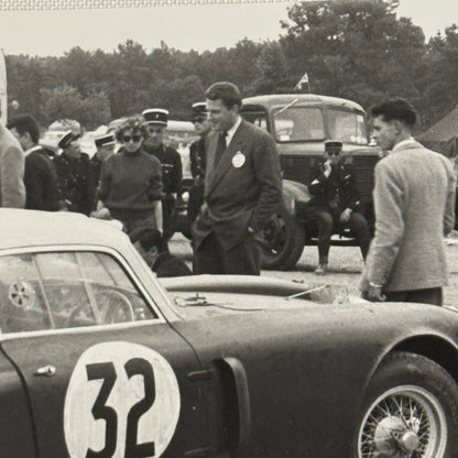 Lancia D20 LeMans 1953 Racing Photo Photograph Vintage Image Modern Print