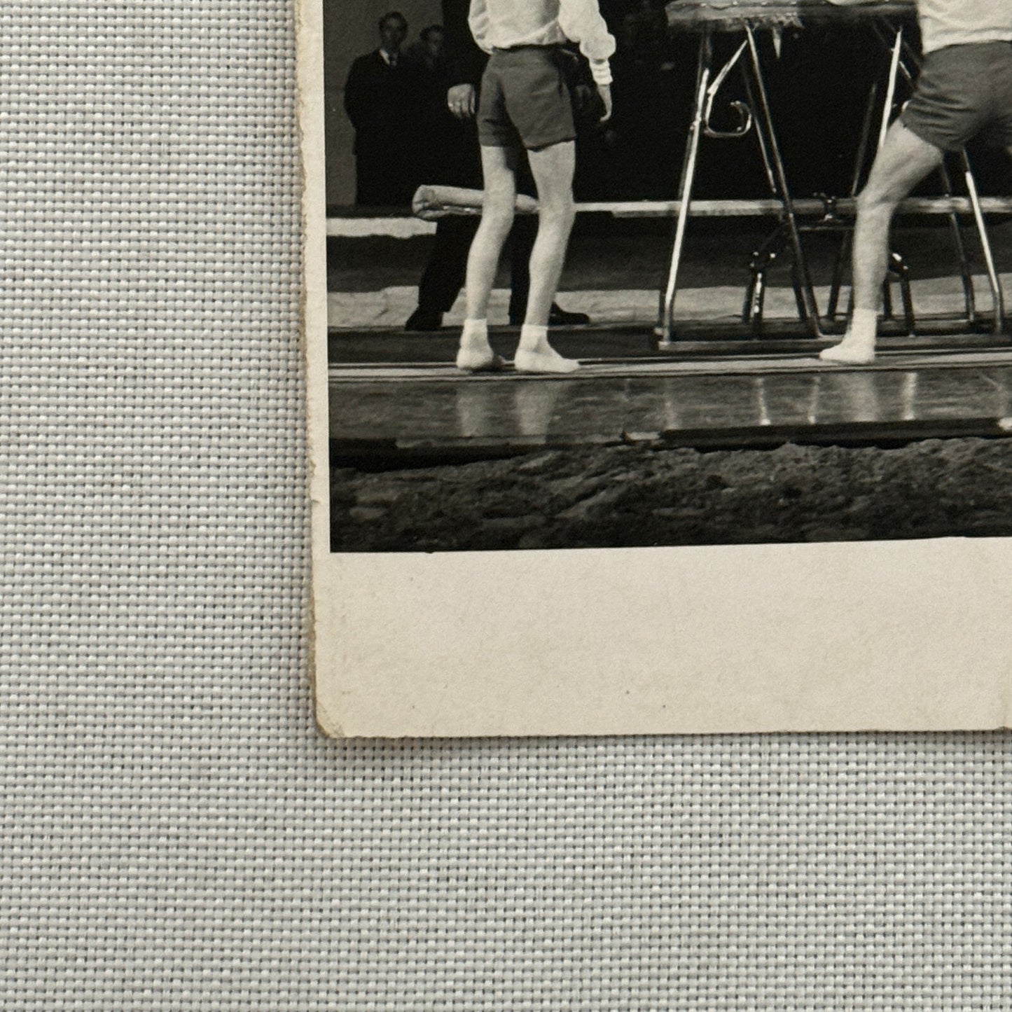 Vintage Circus Performer Balancing Act Acrobat Photo Photograph