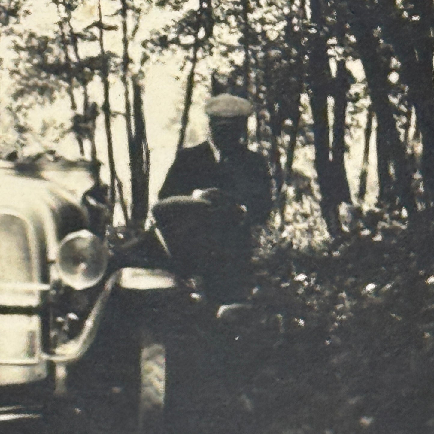 Vintage Photograph Photo Early Antique Car Automobile