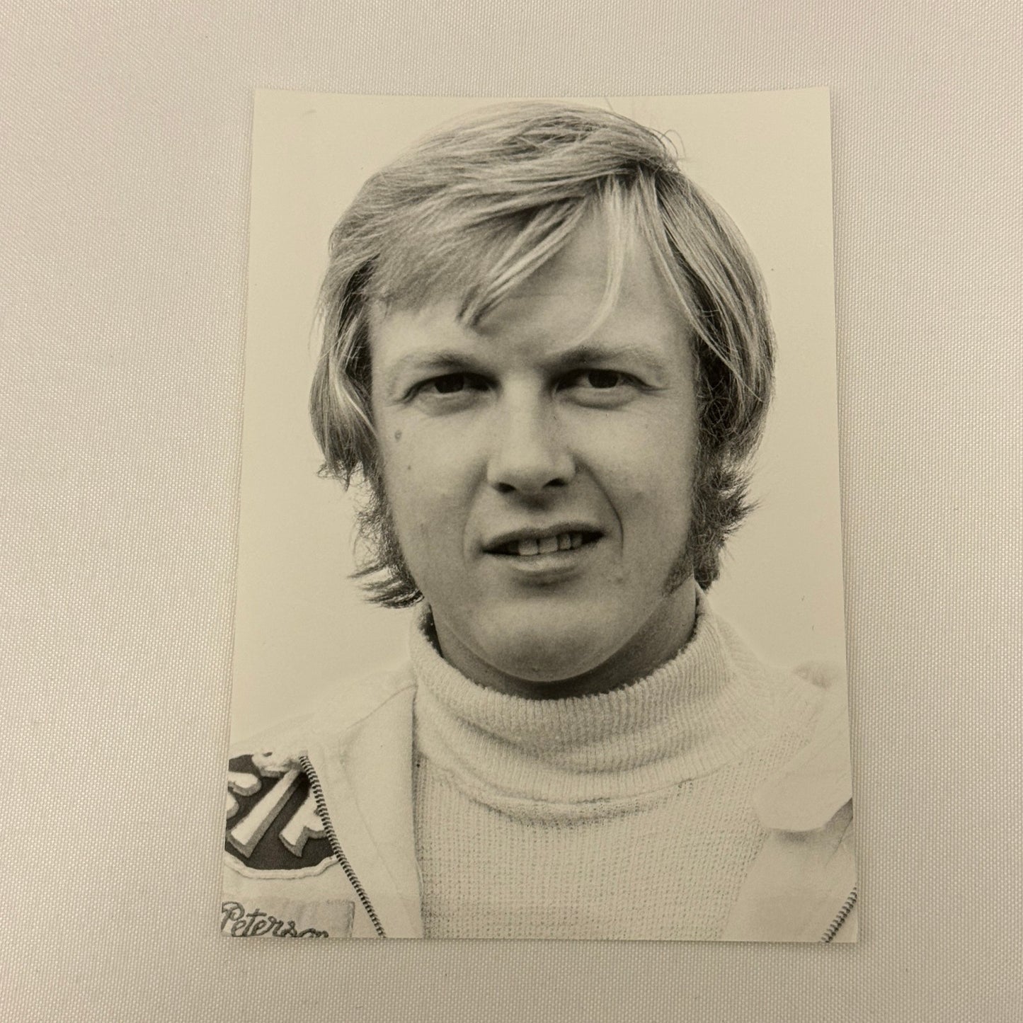 Vintage Racing Photo 1971 Albi F2 Race Ronnie Peterson Driver Motorsport