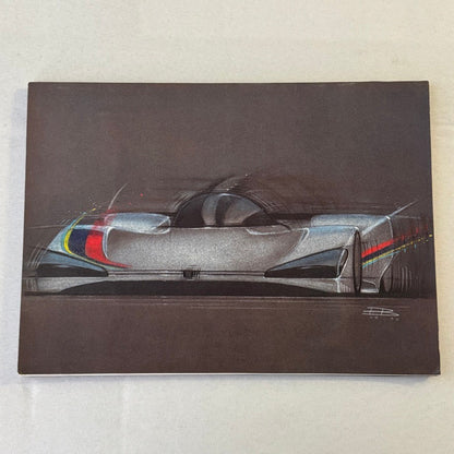 1990 Peugeot 905 Talbot Racing Press Kit Brochure Slides JP Jabouille FRENCH