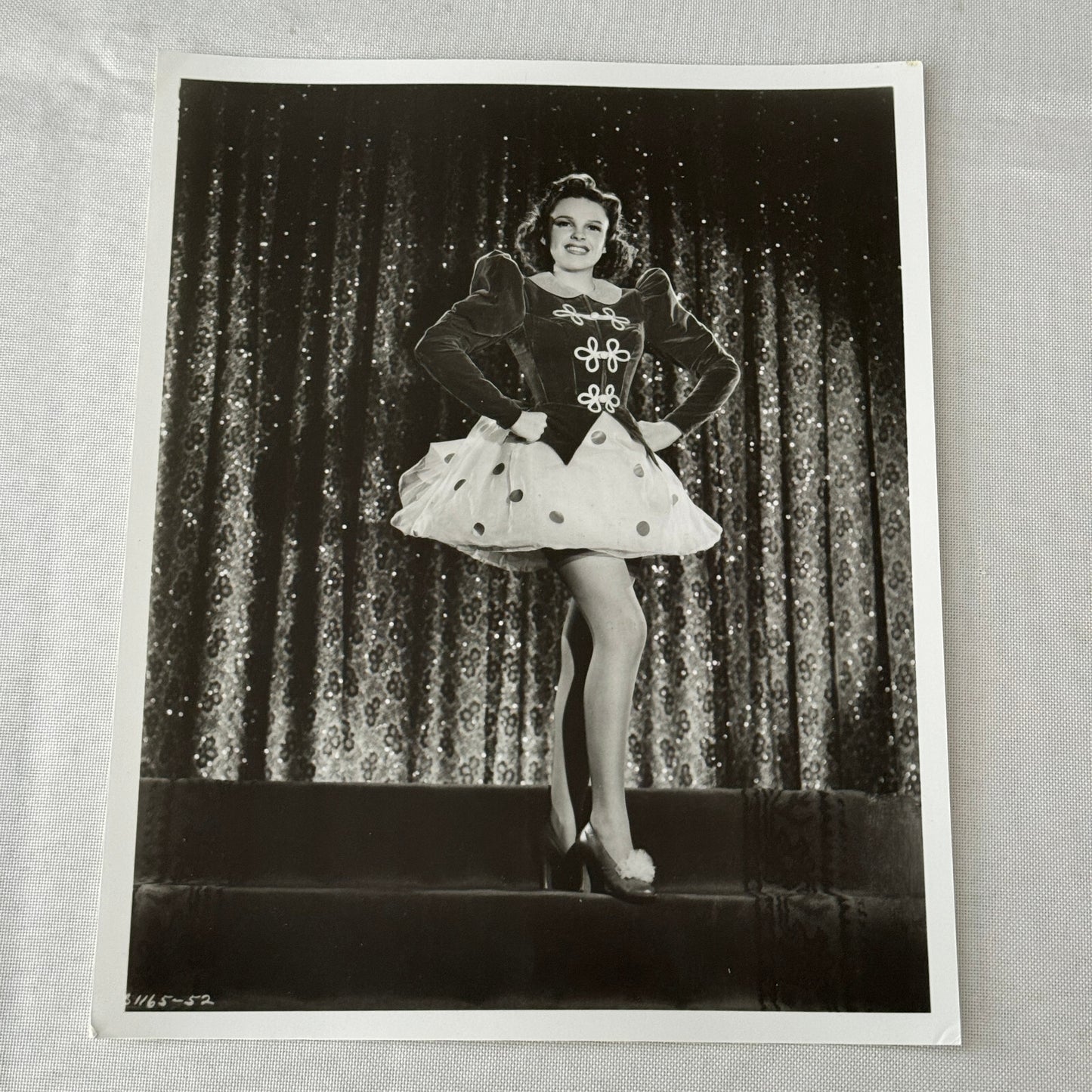 Vintage Actress Photo Photograph Print Beautiful Judy Garland