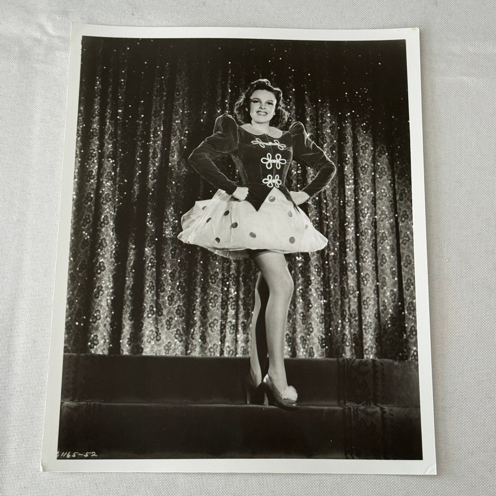 Vintage Actress Photo Photograph Print Beautiful Judy Garland