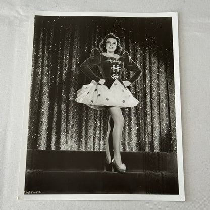 Vintage Actress Photo Photograph Print Beautiful Judy Garland