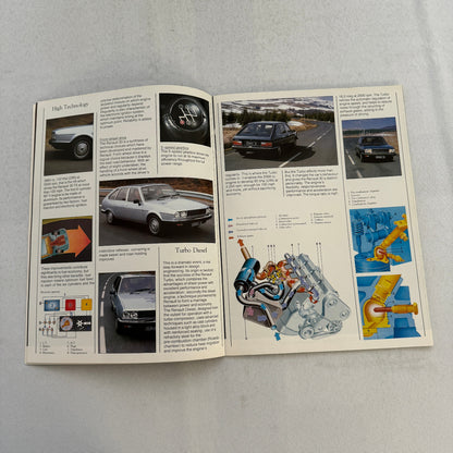 Renault 30 Turbo Diesel Car Sales Brochure Catalog Vintage Advertising UK