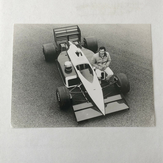 Vintage Brabham Racing Olivetti BMW BT 56 Race Car Press Photo Photograph 