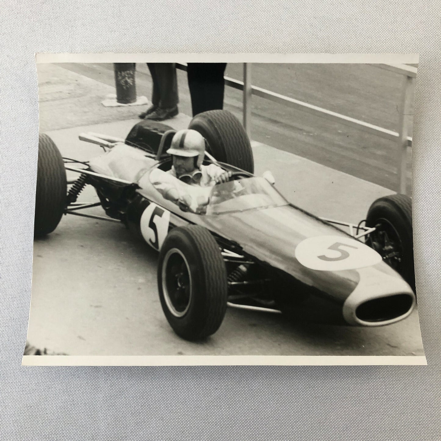 Vintage Grand Prix Racing Car Photo Photograph Print 1965 ? 