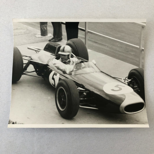 Vintage Grand Prix Racing Car Photo Photograph Print 1965 ? 