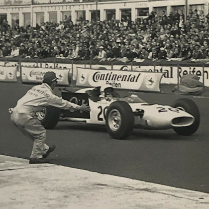 Vintage Ronnie Bucknum Honda Racing Driver Photo Photograph Print 
