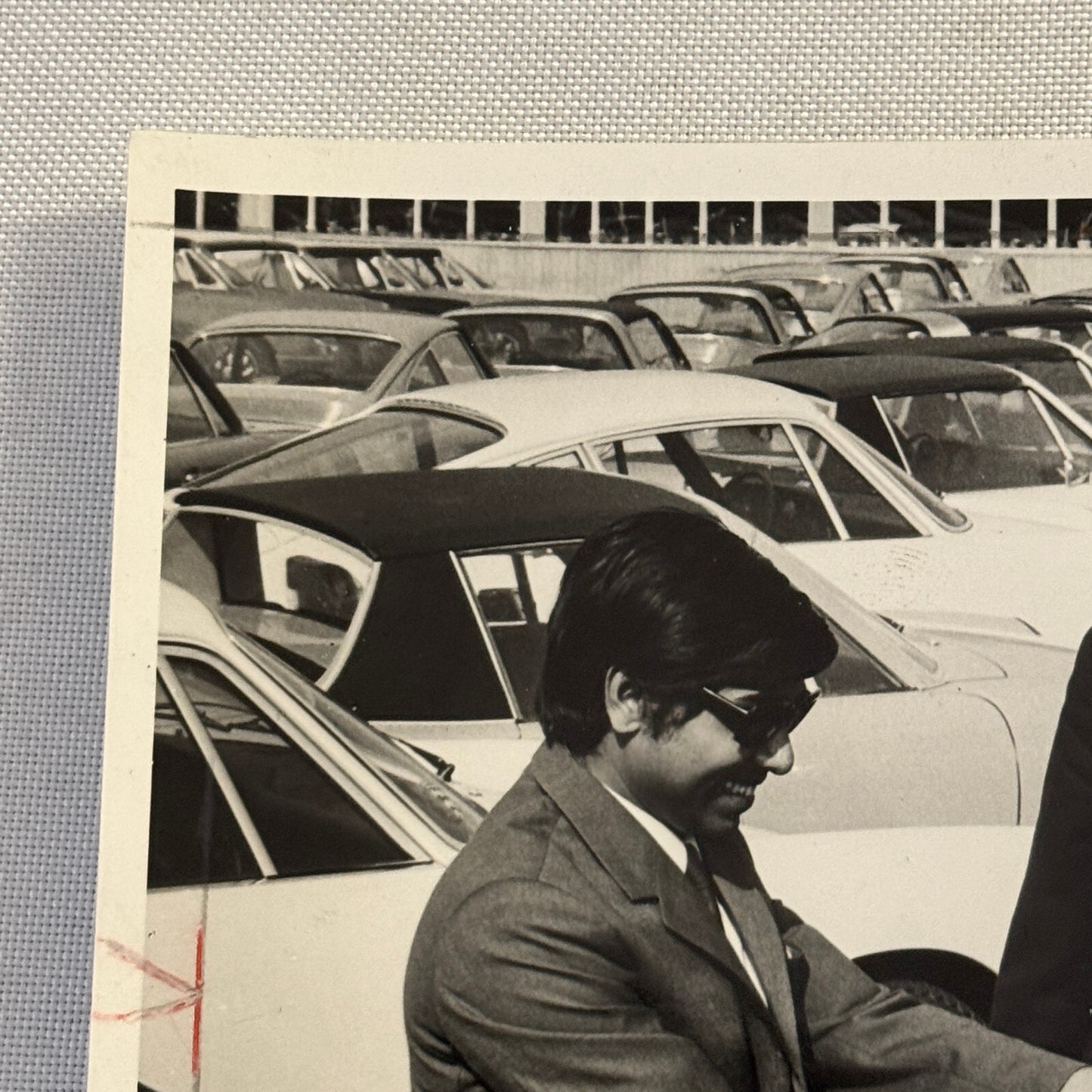 Porsche Factory Werkfoto Press Photo Photograph Porsche 911