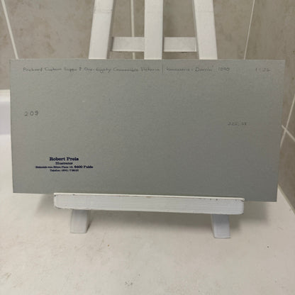 1940 Packard Custom Super 8 Convertible Victoria Car Illustration Art Drawing