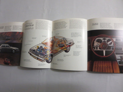 1982 ? Cadillac Cimarron Sales Brochure Catalog Vintage Advertising 