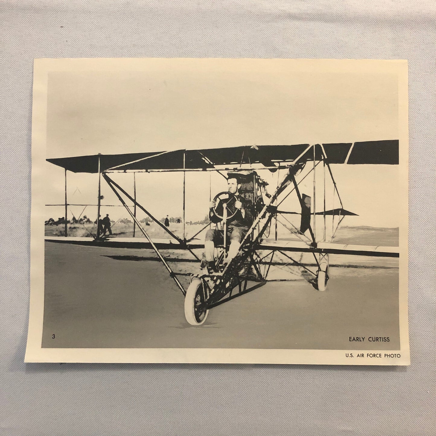 United States Air Force Curtiss Airplane Aircraft Photo Print Vintage
