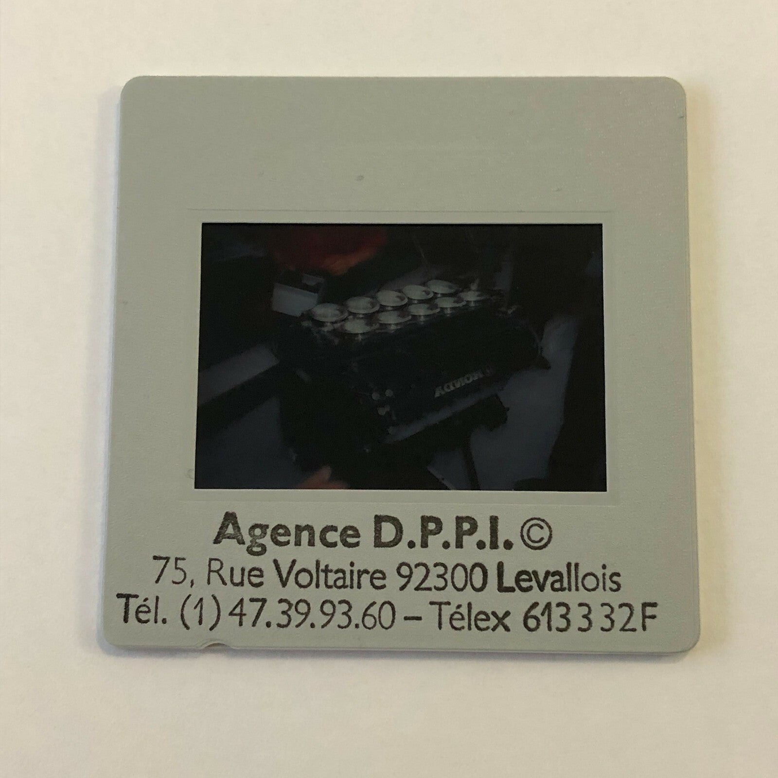 Honda Racing V10 Formula One Engine DPPI 35MM Press Photo Slide F1 Racing