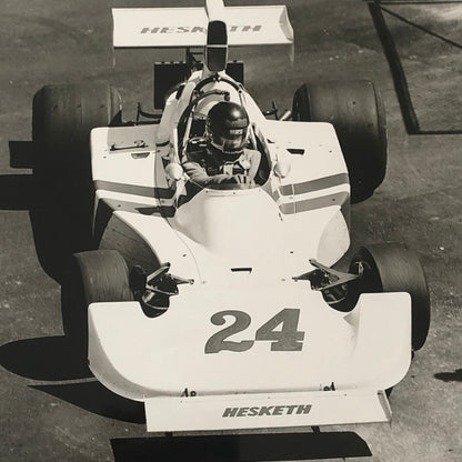 James Hunt Hesketh Racing Driver Car Photo Photograph Print F1 Formula One
