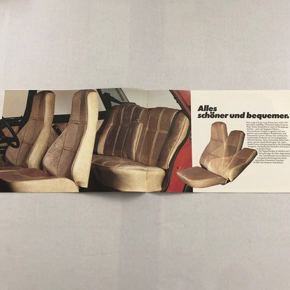 Lada 2107 Car Sales Brochure Catalog GERMAN Text European Market