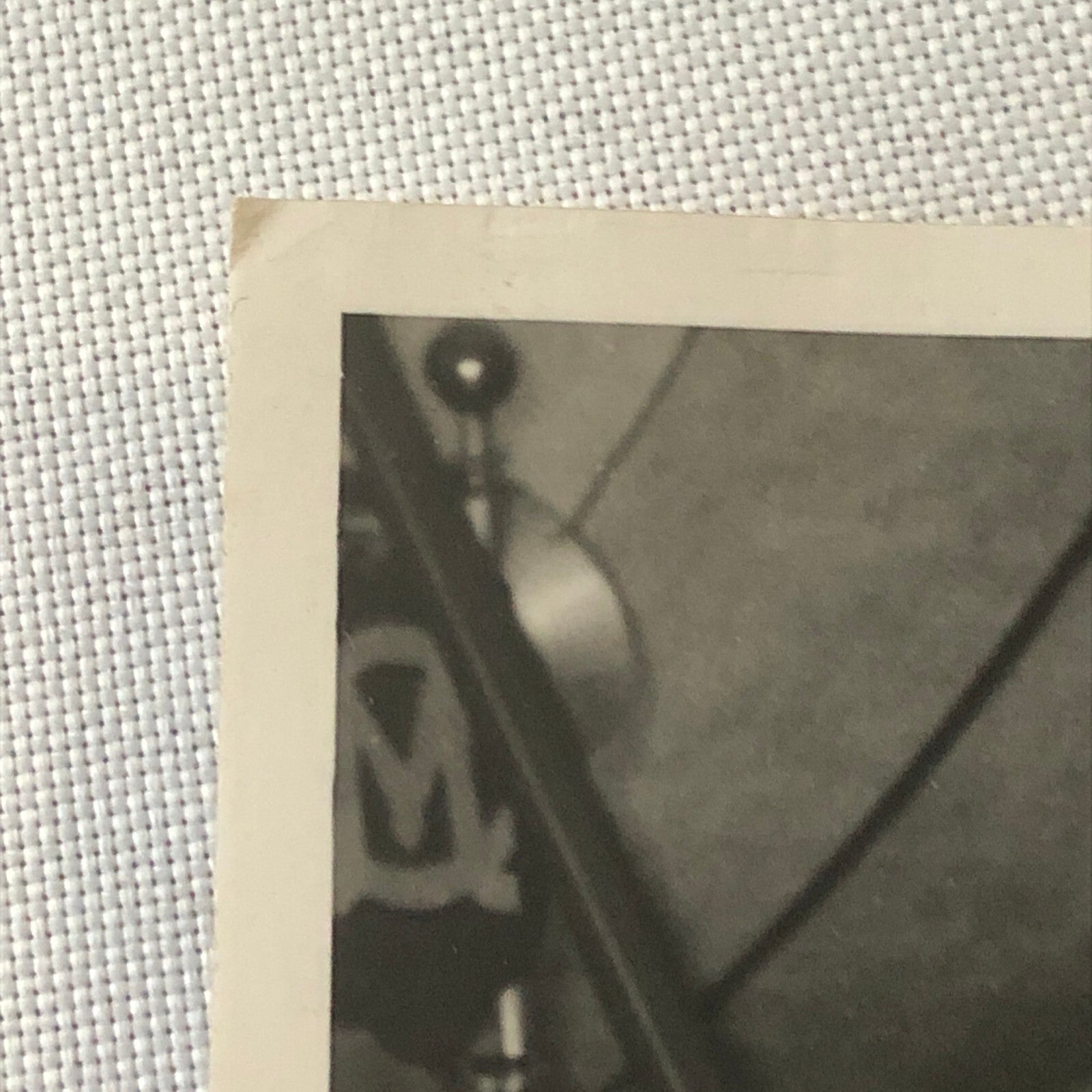 Circus Performer Girl Wheelie on Bicycle Photo Photograph Vintage